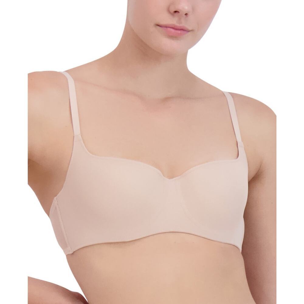 Steve Madden Mesh Balconette Bra SM11851 Rose Dust NWT Size 34DDD